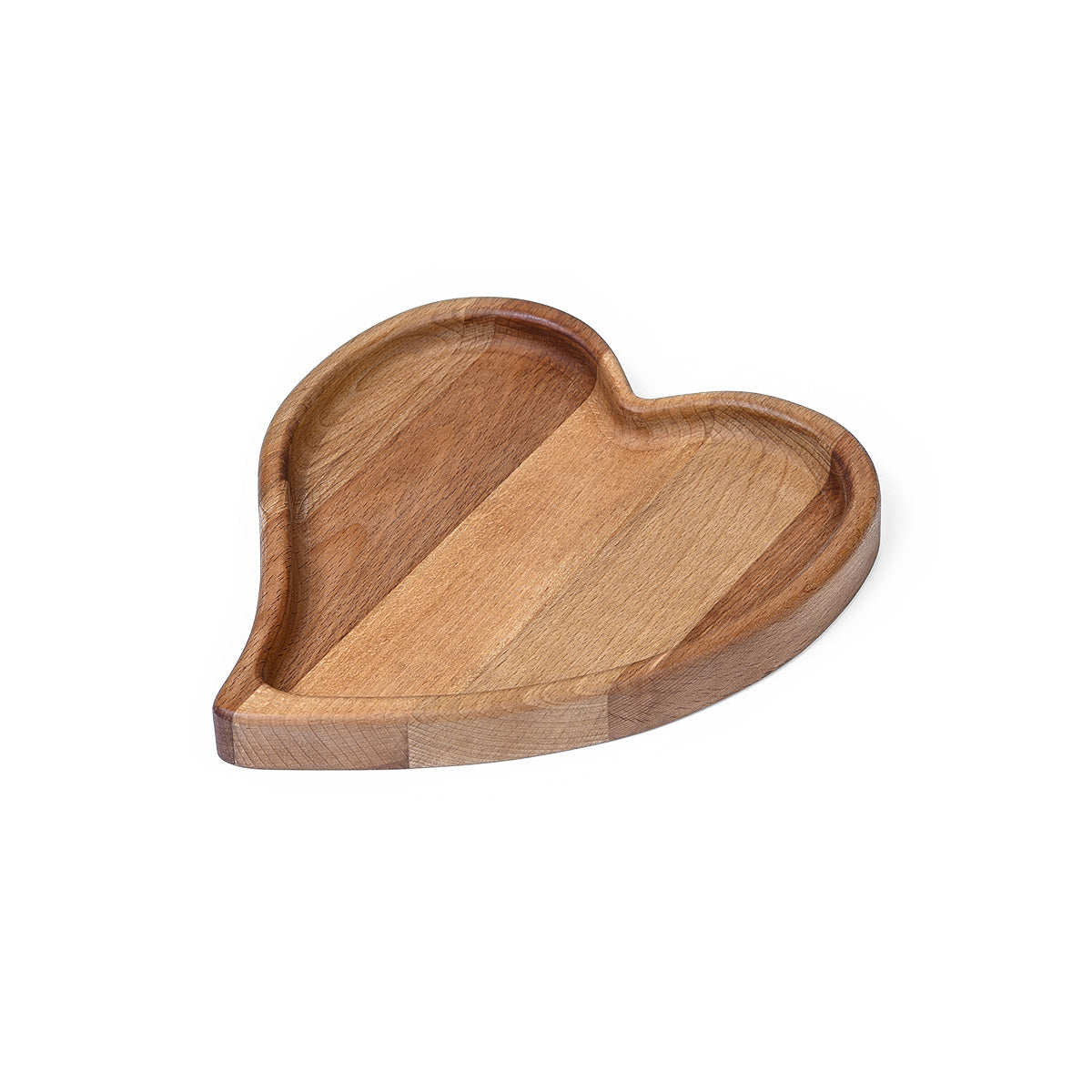 One Heart - Beech Wooden Plate