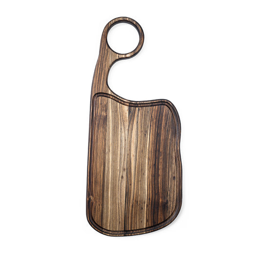 Axe-shaped Walnut Serving Board