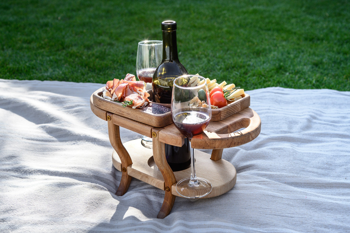 Wooden Serving Set for 2 Persons